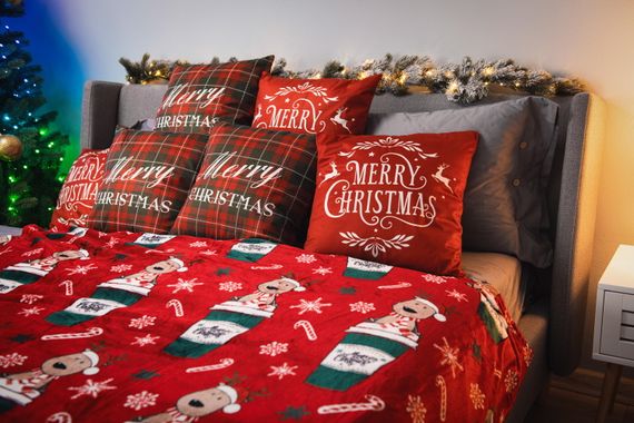 Плед Ardesto Flannel 160х200см, веселі олені (ART0117PB) | Зображення 2