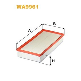 Воздушный фильтр для автомобиля Wixfiltron WA9961