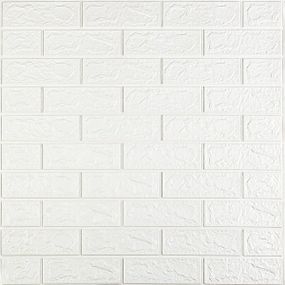 Панель стінова 3D 700х770х2мм БІЛИЙ (D) SW-00001914