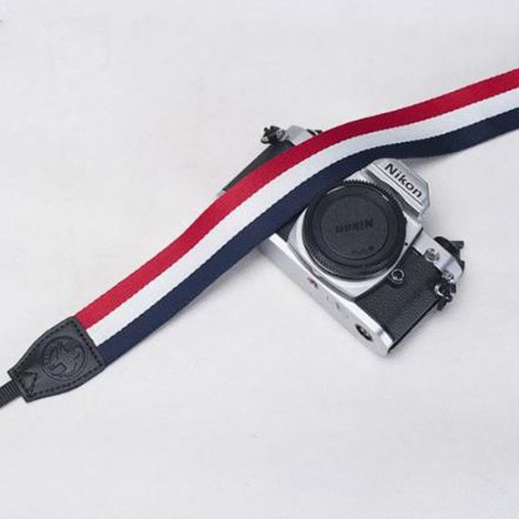 Тканевый ремень для фотоаппарата универсальный CAMERA STRAP нашейный плечевой из ткани для фотокамеры | Зображення 2