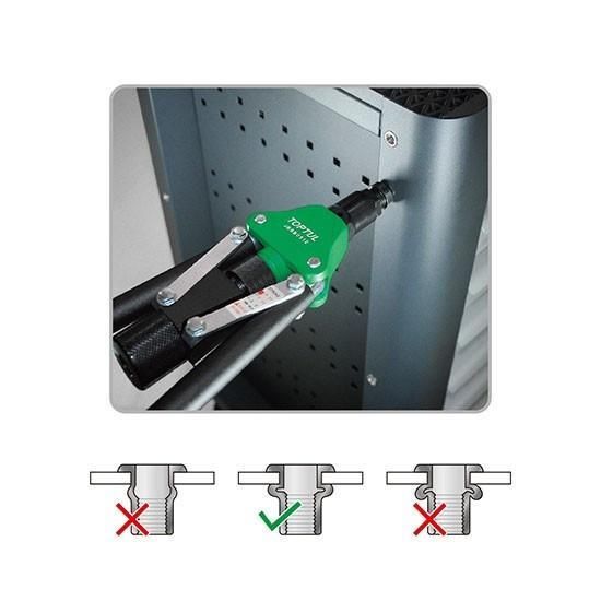 Заклепник для нарізних заклепок TOPTUL M5, M6, M8, M10,M12 JBB0512 | Зображення 1