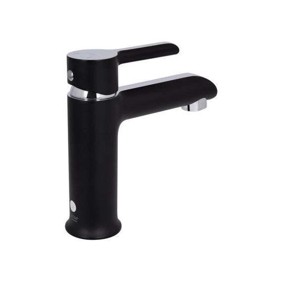 Смеситель для раковины Qtap Grand QTGRABCR001F Chrome/Black | Зображення 2