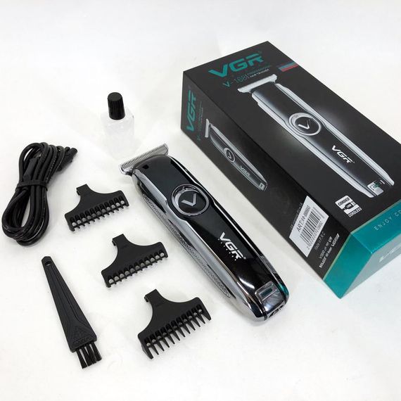 Електрична акумуляторна машинка для стрижки VGR, Тример для волосся портативний Тример скронь TC-90 | Зображення 1