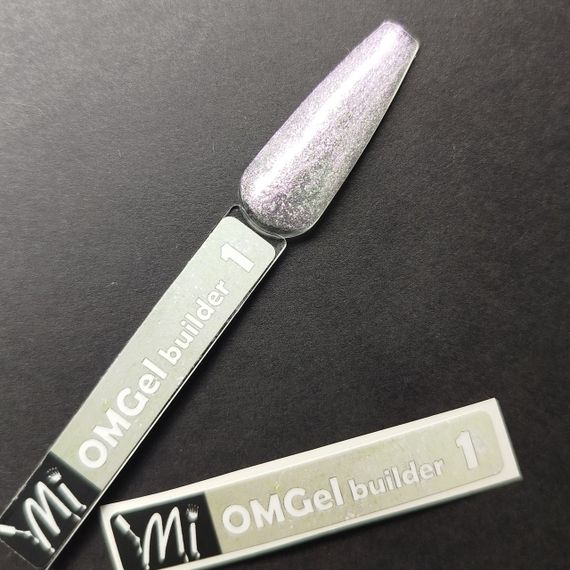 Наклейка на типсу (палитру) для геля Mi OMGel №01 (9 x 55 мм)