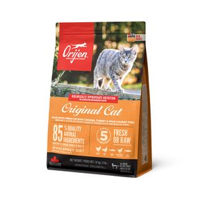 Корм Orijen Original Cat сухой с птицей и рыбой для котов всех возрастов 1.8 кг