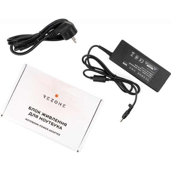 Блок живлення до ноутбуку Rezone HP 90W 18.5V 4.74A 4.8*1.7 (RZPSHP90184817) | Зображення 3