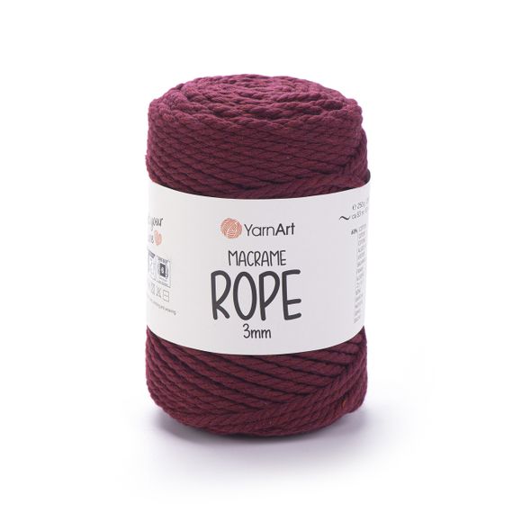 Macrame Rope 3 мм нити для вязания YarnArt для творчества 781