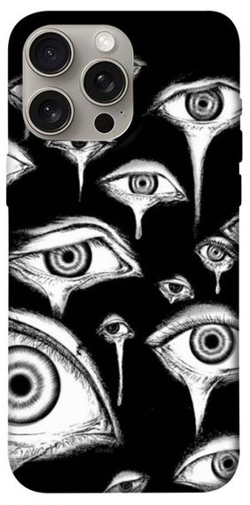 Чохол з картинкою Поле очей для Apple iPhone 15 Pro Max (6.7")