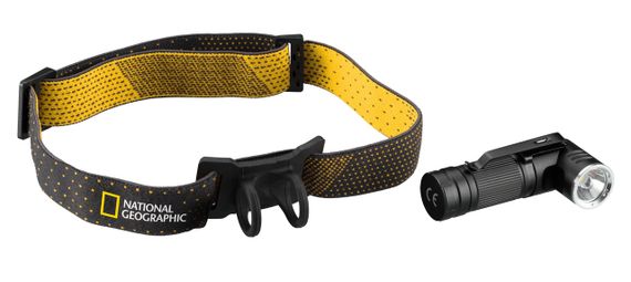 Ліхтар налобний туристичний для риболовлі National Geographic Iluminos Led Flashlight head mount 450 lm | Зображення 2