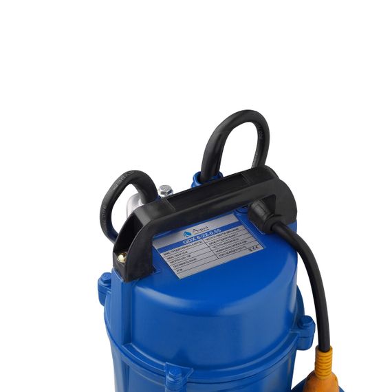 Насос дренажний Agua QDX 6-22-0.55 Нmax 22 м Qmax 8 куб.м P 550 Вт корпус алюміній | Зображення 2