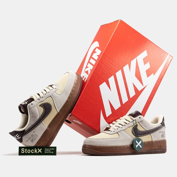 Кросівки жіночі Air Force 1 "Coffee" весна / літо / осінь 1382 | Зображення 7