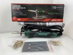 Обжигатель-паяльник по дереву PBMK 30 A1 Parkside 19см Зеленый