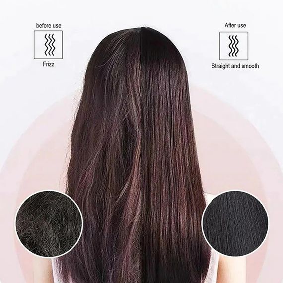 Розчіска-випрямляч Hair Straightener HQT-909 для укладання волосся з покриттям турмаліну | Зображення 2