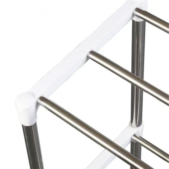 Полка органайзер для микроволновки / Кухонный стеллаж раздвижной | Зображення 3