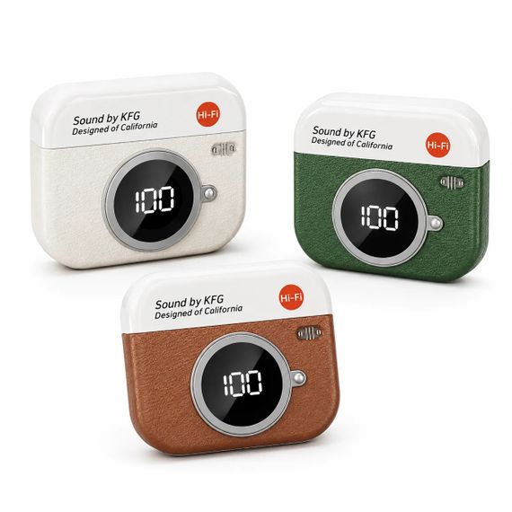 Беспроводные наушники Q86 Bluetooth 5.4 • TWS-наушники с зарядным кейсом, LED-дисплеем, сенсорным управлением и микрофоном
