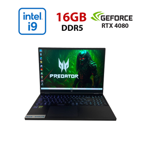 Ігровий ноутбук Б-класу Acer Predator Helios 16 PH16-71 / 16" (2560x1600) IPS / Intel Core i9-13900HX (24 (32) ядра по 2,2 - 5,4 ГГц) / 16 ГБ DDR5 / 512 ГБ SSD / nVidia GeForce RTX 4080, 12 ГБ GDDR6, 192-bit / WebCam б/в