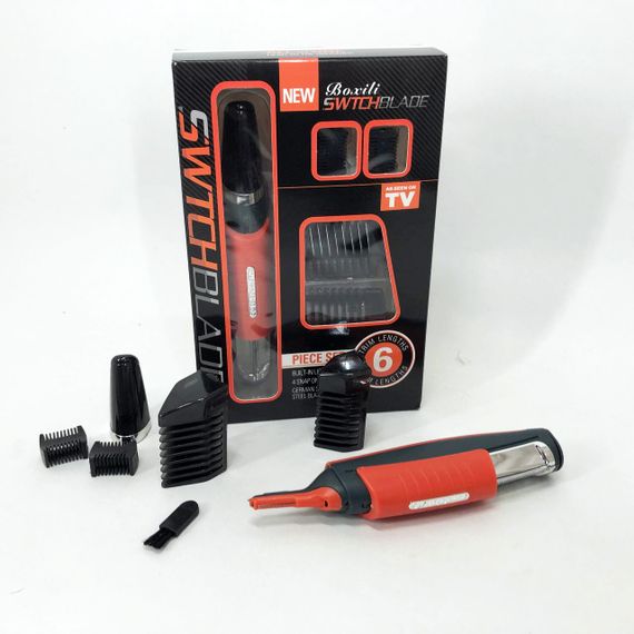 Бритва триммер для бороды Switchblade X-TRIM | Машинка для стрижки бороди  | AV-741 Триммер беспроводной | Зображення 4