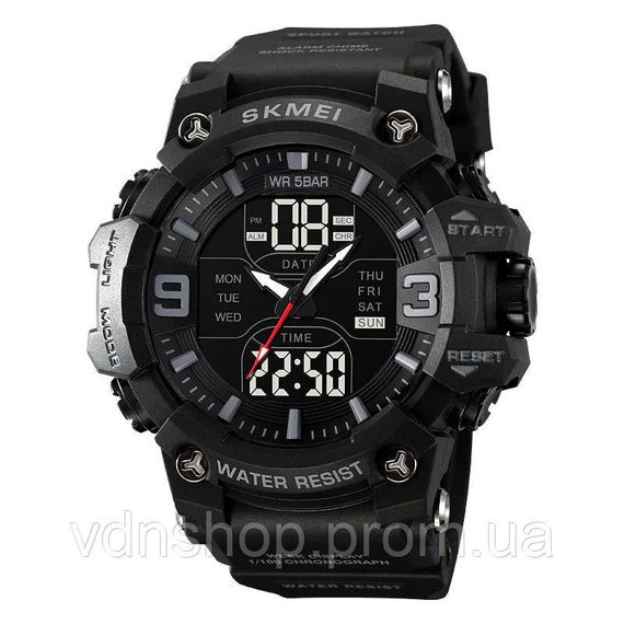 Годинники спортивні армійські SKMEI, Багатофункціональні військові годинники для подорожей IM-91
