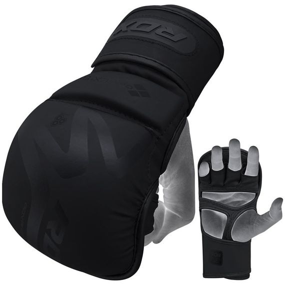 Рукавиці неопренові RDX T15 Noir Inner Matte Black L | Зображення 3