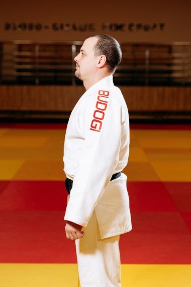 Біле кімоно для хлопців/чоловіків, дзюдо, TM BUDOGI серія PRO, 180 см | Зображення 4