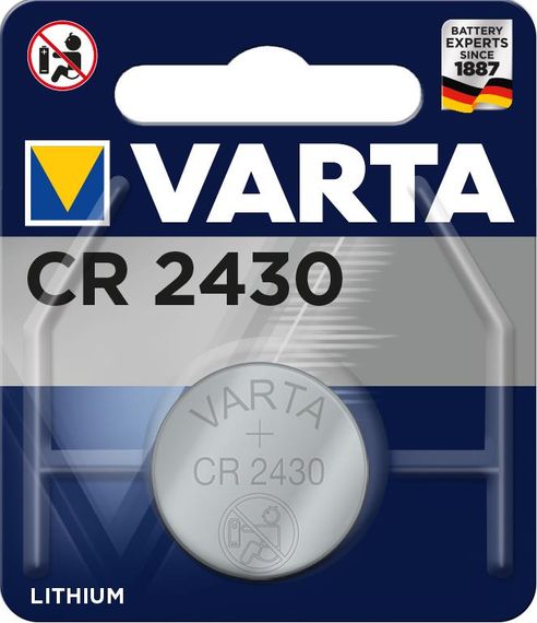 Батарейка VARTA CR 2430     BLI 1 LITHIUM (06430101401)