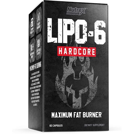 Жироспалювач Lipo 6 Hardcore 60 caps
