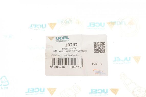 Кронштейн кріплення глушника средний Renault Megane Scenic 03- 10737 | Зображення 4