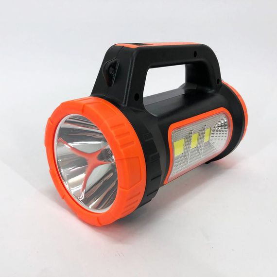 Кемпинговый фонарь XBL 818C-3W+COB, фонарь-светильник аккумуляторный кемпинговый. Цвет: оранжевый | Зображення 6