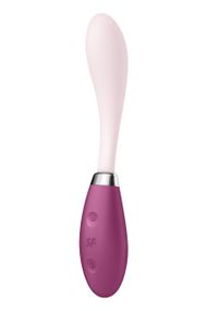 Вибратор Satisfyer G-Spot Flex 3 Red, гибкий ствол с фиксацией положения