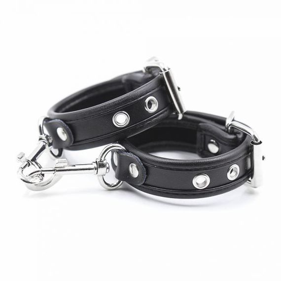 Наручники тонкі Loveshop HAND cuffs BLACK, Черный
