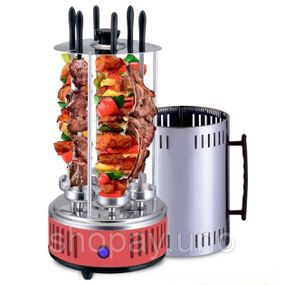Електрошашличниця вертикальна Domotec MS-7783 нержавіюча сталь RH-36