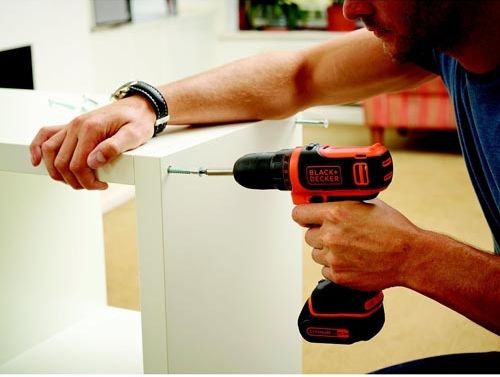 Шуруповерт Black&Decker BDCDD12, 10.8V, 26Нм, Li-Ion (BDCDD12) | Зображення 2