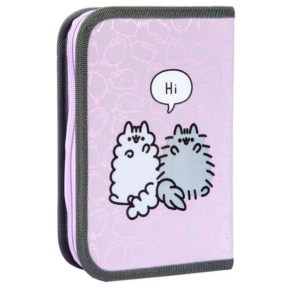 Пенал твердий одинарний із двома клапанами YES HP-04 Pusheen Delicacy 533741 4х13х21 см | Зображення 2