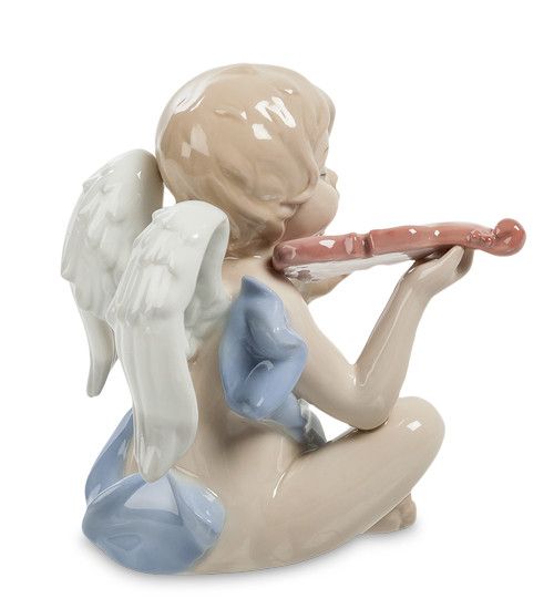 Порцелянова статуетка Angel Violinist 10 см | Зображення 2