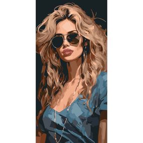 Картина по номерам "Легкая непринужденность" 10021-AC 40х80 см