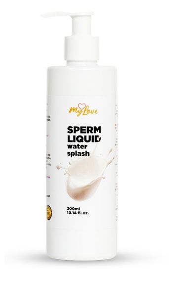 Іінтимний лубрикант MyLove Sperm liquid-water-splash 300 ml Sex Aura