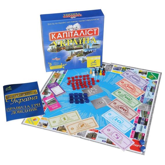 Настольная игра Капиталист Украина | Зображення 1