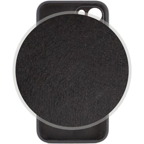 Чохол Silicone Case Full Camera Protective (AA) для Apple iPhone 15 Plus (6.7") Чорний / Black | Зображення 2
