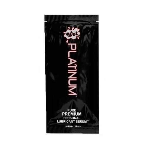 ПРОБНИК/Лубрикант на силіконній основі WET Platinum Premium 10 мл sexstyle