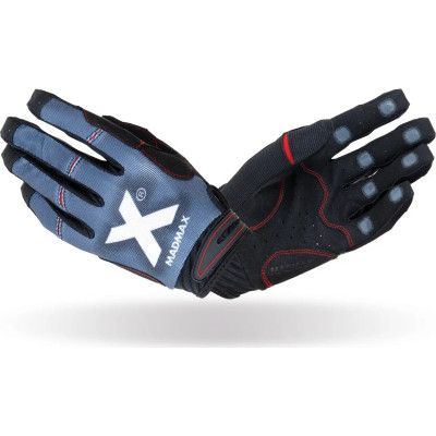 Перчатки для фитнеса MadMax MXG-102 X Gloves Black/Grey/White M (MXG-102-GRY_M)