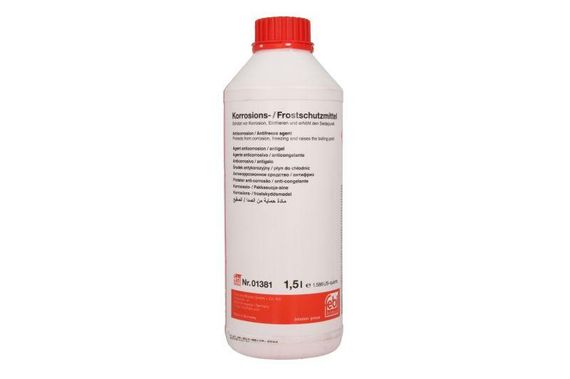 Антифриз червоний концентрат G12 (Каністра 1,5л) FEBI (01381) | Зображення 1