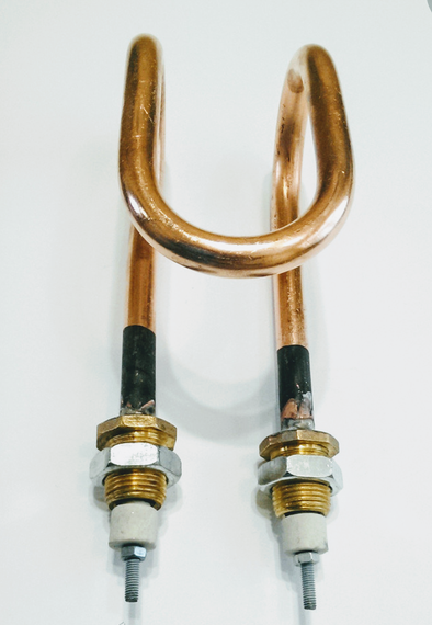 Мідний тен 1500w D 11 штуцер латунний м 18 | Зображення 1