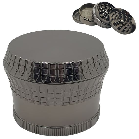 Серебристый Гриндер Из Металла "Metal Shredder Silver"