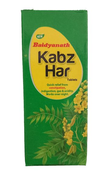 Кабз хар  Бадьянатх, Baidyanath KABZHAR  от запоров, 30 таб.