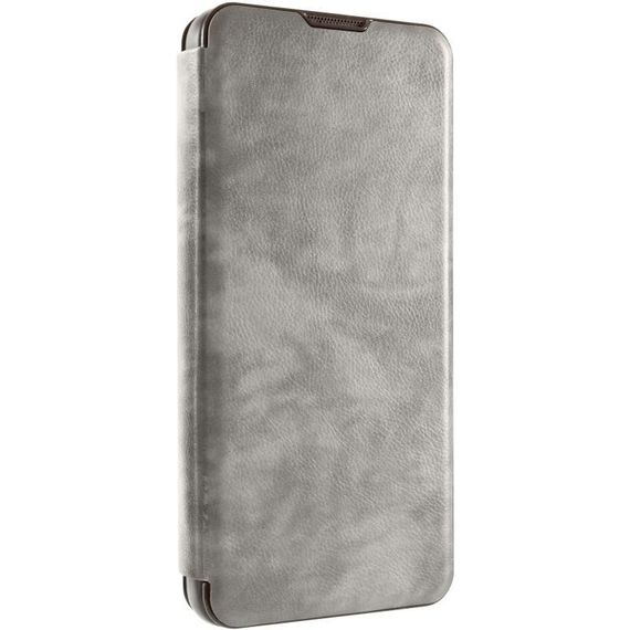 Шкіряний чохол-книжка Belora для Xiaomi Redmi 9A Gray | Зображення 2