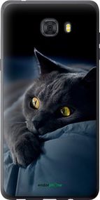 Чохол на Samsung Galaxy C9 Pro Димчастий кіт "825u-720-2448"