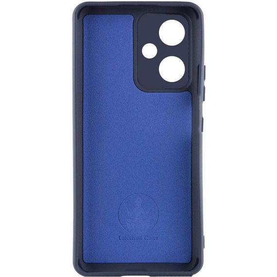 Чехол Silicone Cover Lakshmi Full Camera (A) для Xiaomi Redmi 12 Full camera, Синій/Midnight Blue, ТПУ (термопластичний поліуретан) | Зображення 1