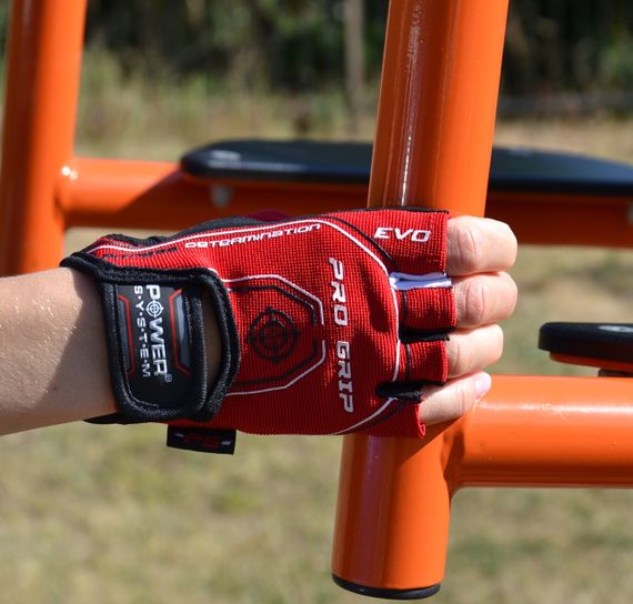Рукавички для фітнесу Power System PS-2250E Pro Grip EVO Red XL | Зображення 5