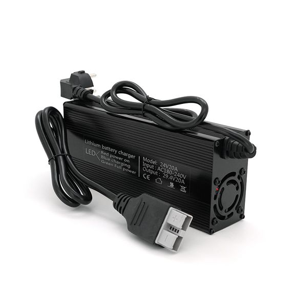Зарядний пристрій для акумуляторів Li-ion 24V(29,4), 10-20A, раз'ем Anderson, 185x88x60mm | Зображення 2