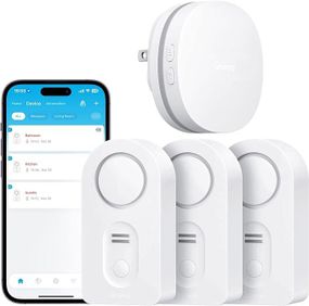 Govee WiFi Water Sensor 3 Pack – умный датчик утечки воды с сигнализацией